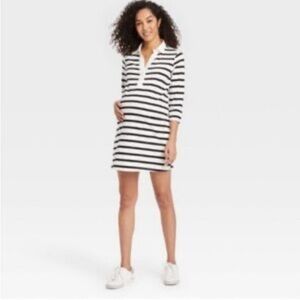 The nine at Hatch maternity striped dress size S